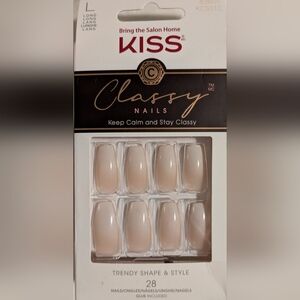 2/$10 Classy Nails Nude Press-On Set